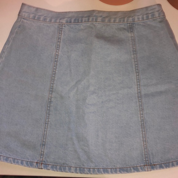 BDG front button up denim skirt - Picture 2 of 3